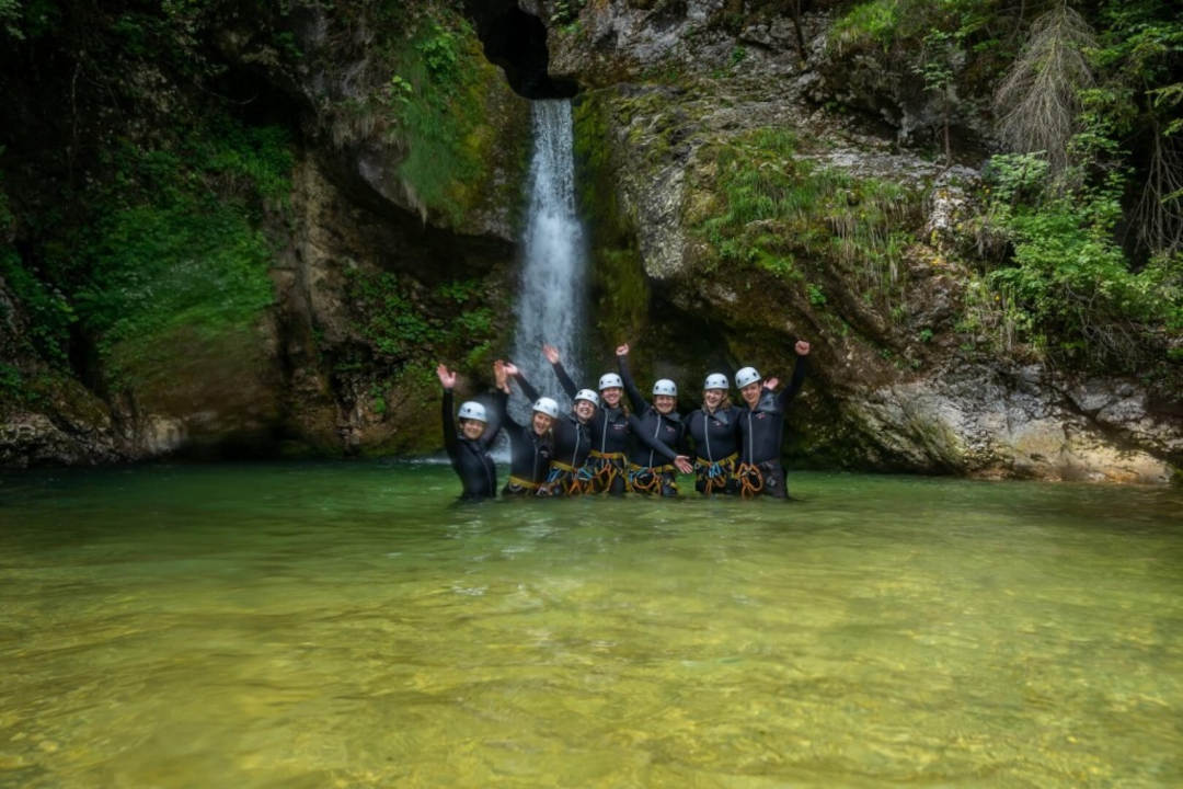 Canyoning Near Bled